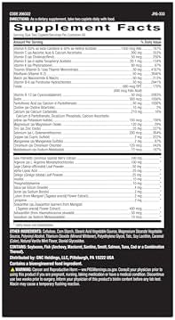 GNC Mega Men 50 Plus Multivitamin | Antioxidants | Heart Health | Prostate and Circulatory Support | 120 Count