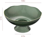 Cute Fruit Bowl - Decorative Plastic Bowls for Kitchen & Dining Table, Versatile Centerpiece Display for Fruits, Snacks, Home Decor