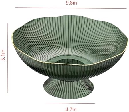 Cute Fruit Bowl - Decorative Plastic Bowls for Kitchen & Dining Table, Versatile Centerpiece Display for Fruits, Snacks, Home Decor