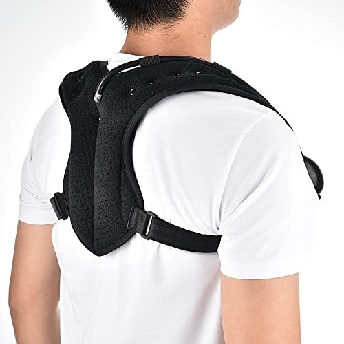 TEMKIN Posture Corrector Inflatable Back Support Belt Orthotics Back Brace Belt Adjustable Upper Back Shoulder Posture Corrector
