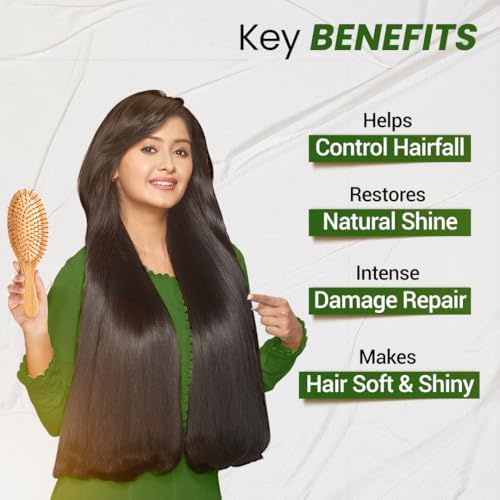Sesa Ayurvedic Medicinal Shampoo, Bhringraj & 16 Rare Herbs, All Hair Types, 200 ml, Pack of 1, Paraben Free