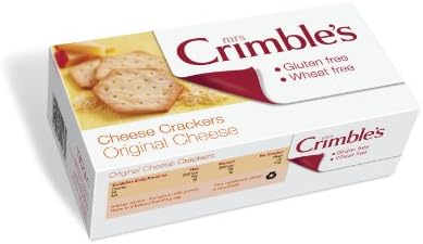 Mrs Crimble's Original Cheese Crackers, 4.4-Ounce (Pack of 4)