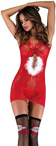Sexy Adult Costumes for Women Striptease Sexy Set Sexy Clothes for Honeymoon Grid Bodysuit Christmas Party Lovely