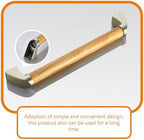DOITOOL Wooden Bathroom Grab Bar 34cm Non-Skid Toilet Grab Rail Elderly Safety Handrail for Shower and Bathtub Accessibility