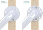 HealthCraft Products - Grab Bar 12 Inch - Bathroom and Shower Safety Hand Rail - Wall Mount Handicap Handle for Toilet or Bathtub - Stainless Steel Support Grab Bar for Seniors - Polished Chrome
