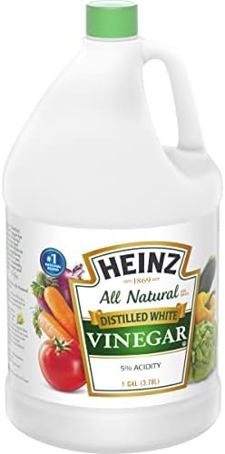 Heinz All Natural Distilled White Vinegar with 5% Acidity, 1 gal Jug