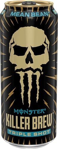 Monster Energy Killer Brew Mean Bean, 15 Fl Oz | Pack of 12