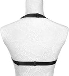Womens Bra Elastic Cupless Cage Bra Strappy Hollow Out Bra
