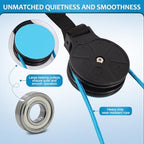 Shoulder Pulley for Physical Therapy, Quiet & Noiseless Over Door Shoulder Rehab Pulley, Arm Pulley & Door for Physical Therapy for Rehabilitation & Exercise