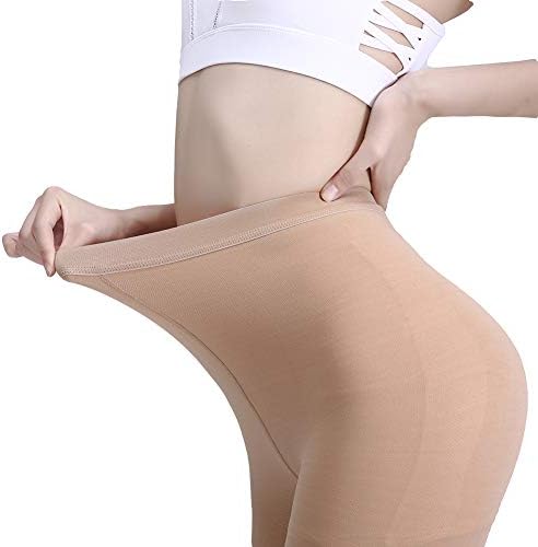 AMZAM® Medical Compression Pantyhose for Women & Men, Closed Toe 15-20 mmHg Graduated Compression Stockings Waist High Support Leggings, Support Hose for Varicose Veins, Edema, Post Surgery, Beige M