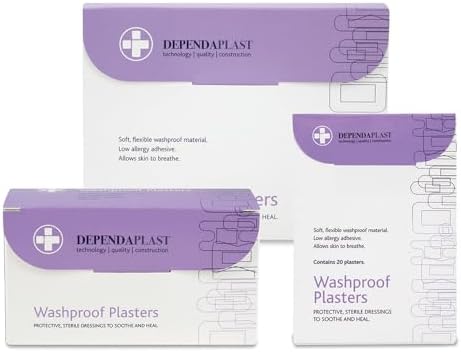 Vivomed Medical Dependaplast Washproof Plasters -