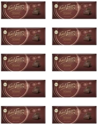 Fazer Karl Fazer 47% Dark Chocolate 10 bars of 200g