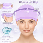SuzziPad Chemo Gloves and Socks for Neuropathy, Cold Caps for Chemotherapy, Ideal for The Discomfort of Head, Hand, Feet, L