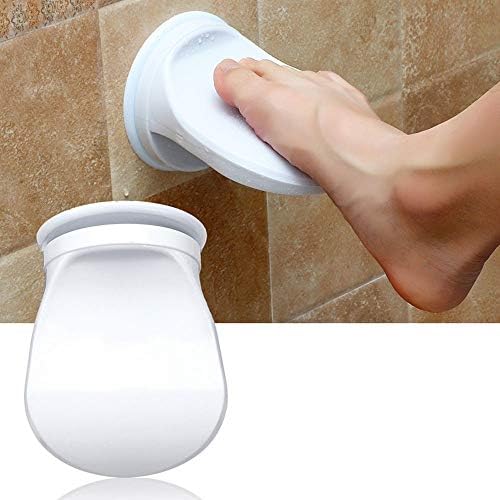 Shower Foot Rest Bathroom Shower Pedal Shaving Leg Aid with Suction Cup for Elderly Pregnancy Back Pain Sufferers