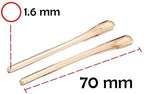 Glasses arm Covers,Spectacle Legs, 2 Pairs Beige Transparent Eyeglass End Tips Temple Replacement Ear Sock Pieces Tubes for Thin Metal Eyeglass Legs