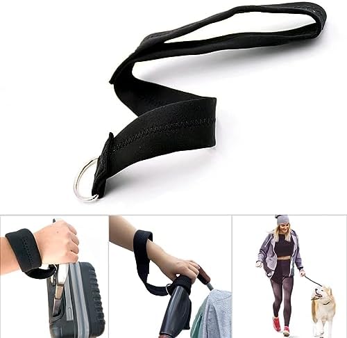 Baby Stroller Safety Straps Anti-Wearing and Anti-Lost Wrist Leash for Stroller, Universal for Most Baby Carriages, Short Leash for Dog Security