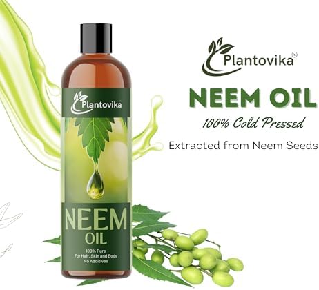 Pure Neem Oil (16 Oz) - 100% Cold Pressed, All Natural Concentrate, Unrefined, Multipurpose, Seed Extract