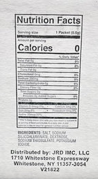 Chef's Quality Individual Salt Packets - Portable Salt Packets - OU-Kosher (1000 Salt Packets)