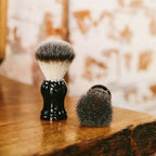 Jack The Barber Shaving Brush for Men, Classic Shave Brush with Synthetic Knot, Badger Shaving Brush Alternative, Vegan Friendly Grooming Essential