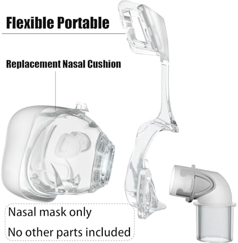Nasal Mask Cushion Replacement for Mirage Fx, Nasal Mask Cushion Replacement Accessories Fit for Mirage FX Nasal Guard (Standard)