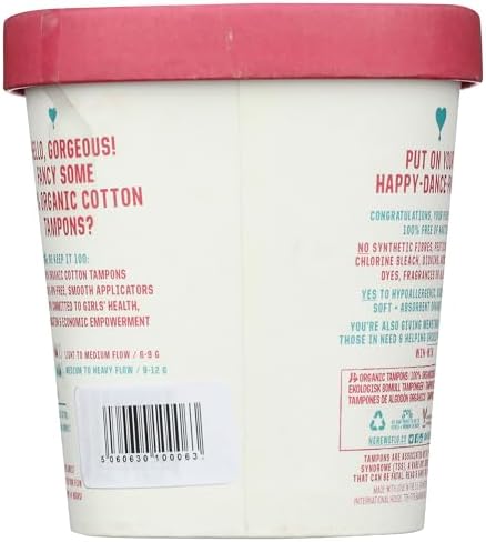 Regular & Super Cotton Tampons, 14 Count