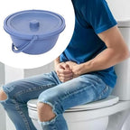 Portable Toilet Urinal Pot Bedpan Container with Handle Easy Clean Bedside Commode Bucket Chamber Pot for Boat Tent Bedroom