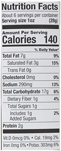 The Good Crisp Company, Potato Crisps Aged White Cheddar, 5.6 Ounce