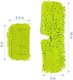 Pine-Sol Microfiber Chenille Mop Refill Compatible with Pine-Sol Dual-Sided Microfiber Mop, Replacement Head for Dry or Wet Use, Machine Washable Double Sided All Surface Cleaning