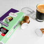 Fresh Roasted Coffee Espresso Pods for Nespresso OriginalLine, Italian Craft Espresso Variety, 120 Recyclable Aluminum Capsules