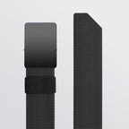 Belt Men, Work Belts for Mens, Holeless Adjustable Canvas Web Cloth Fabric Belts, Casual Dress Business Belt