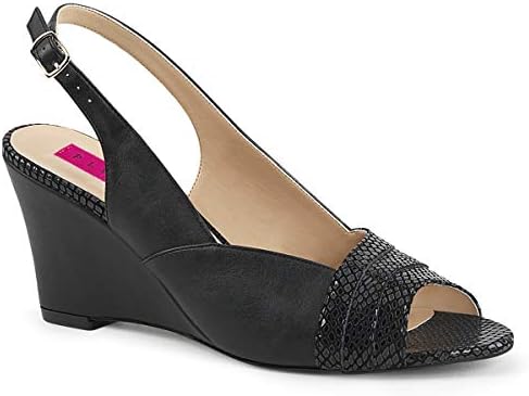 Pleaser Women's Kim01sp/Rpu Wedge Sandal