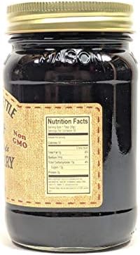 The Dutch Kettle Amish Homemade Style Blackberry Jam Seeded 2 - 19 oz Reusable Jars All Natural Non-GMO No Preservatives