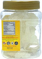 Rani Thread Misri (Rock Sugar/Dhaga Mishri) 17.5oz (1.1lbs) 500g PET Jar ~ All Natural | Gluten Friendly | No Colors | Vegan | Kosher | Indian Origin