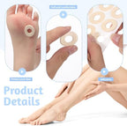 150 Pcs Corn Pads For Feet, Corn Cushions Self Adhesive Metatarsal Foot Pads, Soft Foot Care Cushions Bunion Pad Protectors Pressure And Friction From Shoes