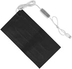 Temperature Regulating Heating Pad, 4 Gear USB Power Waterproof Electric Cloth Heater, Winter essentials, for Neck, Back, Abdomen, Lumbar Heating (15x30cm)