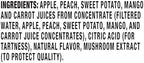 Capri Sun 100% Juice Fruit & Veg Juice Blend from Concentrate, 10 Pouches, for School Lunches and On-the-Go Hydration, Peach Mango Punch, All Natural Ingredients, Zero Added Sugars, 6 oz