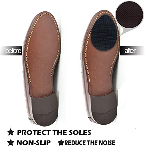 Non-Slip Shoes Pads Sole Protectors Adhesive, High Heels Anti-Slip Shoe Grips (Black 3pairs)