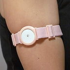 Freestyle Libre 1/2 Sensor Armband Holder Pink Protects Your Sensor