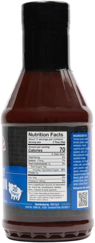 Three Little Pigs - Puff 'n' Huff Kansas City Competition BBQ Sauce - New Formula - 21.2 oz.