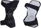 Brrnoo Knee Booster, Knee Brace, Joint Support Spring Stabilizer Pad Power Brace for Weak Legs Old Cold Leg Sports Training Squat Climbing And Climbing Stairs
