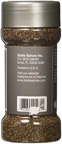 Badia Black Pepper Ground, 6 Ounce