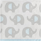 Creative Converting Little Peanut Boy Party Cute Elephant Napkins