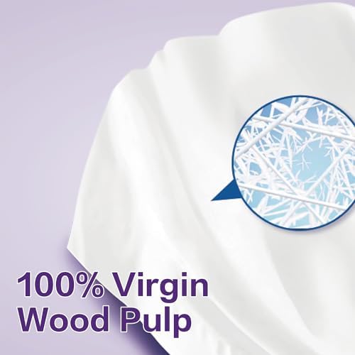 Vinda 3-Ply Ultra Care Facial Tissues – 130 Soft & Strong Sheets per Box, 8 Flat Boxes – Hypoallergenic, Gentle for Sensitive Skin, Ideal for Home, Office, and Everyday Use
