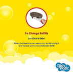 Pack of 2 Dishmatic Steel Scourer Refill Heads for Cleaning BBQ's, Hot Plates, Steel Pots & Pans