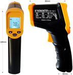 Digital Infrared Thermometer gun for cooking,BBQ,Pizza oven,Ir Thermometer with Backlight,-58℉~932℉(-50℃~500℃) Handheld Non Contact Heat Laser Temperature Gun (Not for Human)