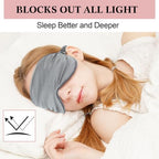 12 Pcs Silk Eye Masks for Sleep Bulk, Soft Satin Eye Covers for Sleeping Women Men Night Mask with Adjustable Elastic Strap Sleep Cover Blindfold Eyeshade for Travel Nap, 4 Colors