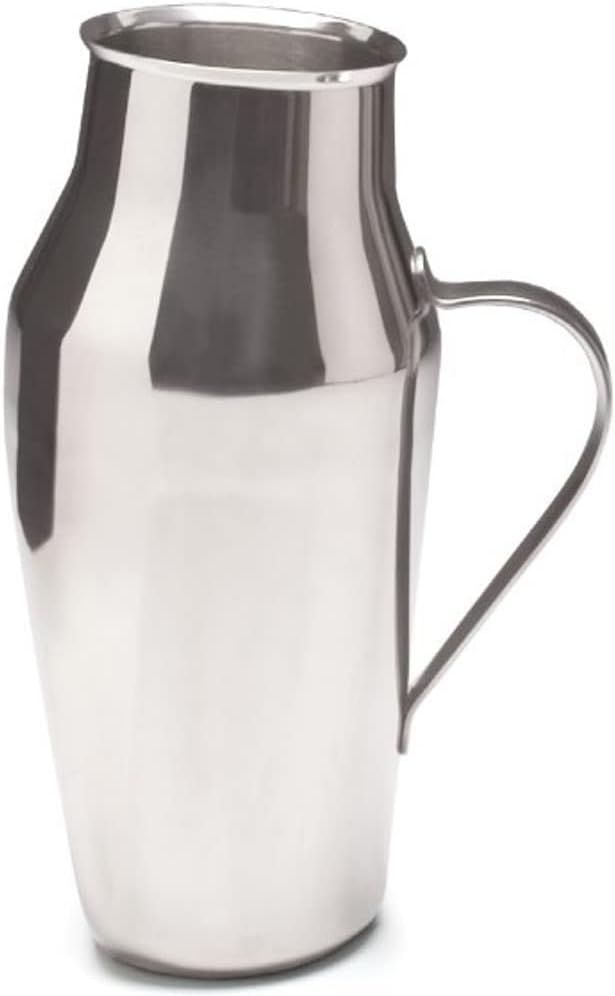 Grafco Stainless Steel Male Urinal, 1 1/4 - 1 3/4 quarts Capacity, 9 1/2" x 4 1/2" Medical Urine Bottle for Men, 3230