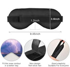 Lightning Sea Lighthouse Sleep Mask Soft Cooling Eye Masks for Sleeping with Elastic Strap Night Blindfold for Women Men Travel