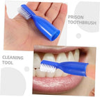 Healeved 20pcs Mini Toothbrush Soft Finger Toothbrush for Prison Use Gentle Tooth Cleaning Tool for Inmates for Psychiatric Wards and High-Security Facilities