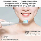 Electric Toothbrushes Toothbrush Electronic Toothbrush USB Charging Last 30 Days 5 Modes Smart Timer with Cleaning, Whitening and Sensitive Pressure Sensor for Adults Travel